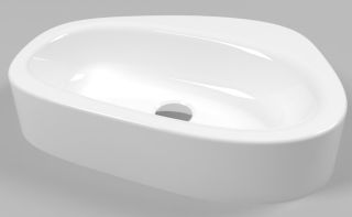 Раковина Whitecross Moonstone D 0730.050035.100 50см белый глянец